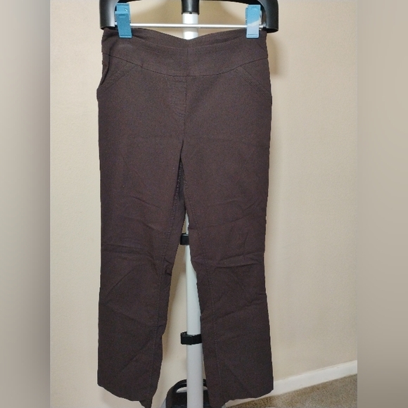 Westbound Women's Pants Size 12 – Brown Office Siren Straight Leg - Picture 8 of 11